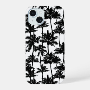 palmboom-schaduwpatroon iPhone 15 hoesje