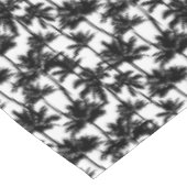 palmboom-schaduwpatroon tafelkleed (Gekanteld)