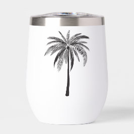 Palmboom Steelloze Wijn Tumbler