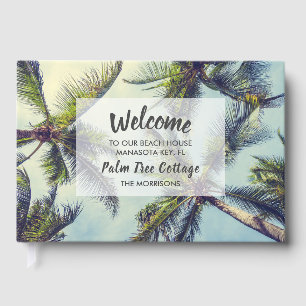 Palmboom Strandhuis Vakantie Verhuur Thuis Welkom Gastenboek