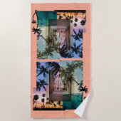 Palmboom Strandlaken (Voorkant)