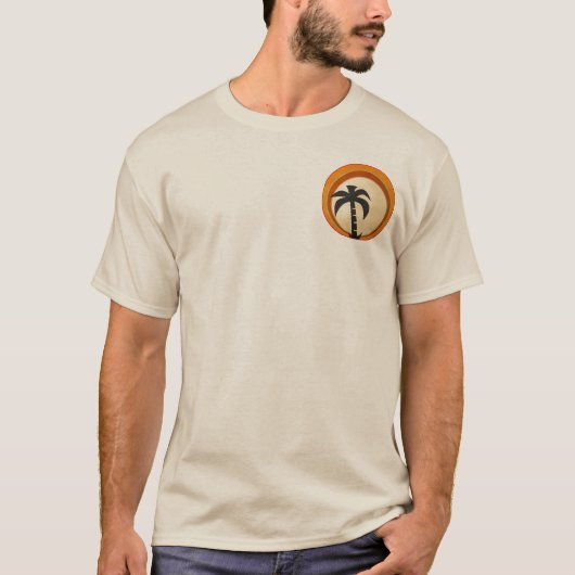 Palmboom T-shirt (Voorkant)