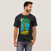 palmboom t-shirt (Voorkant volledig)