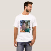 Palmboom t-shirt (Voorkant volledig)
