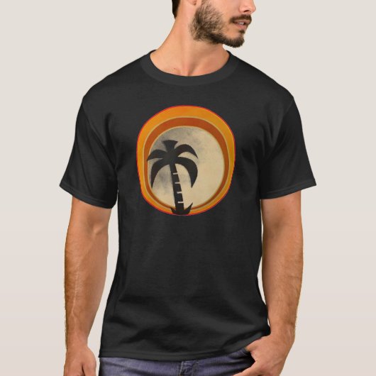 Palmboom T-shirt (Voorkant)