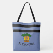 Palmboom Tote Bag (Achterkant)