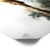 palmboom, tropisch Poster voor wandkunst (Hoek)