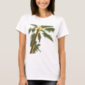 Palmboom Tropisch T-shirt (Voorkant)