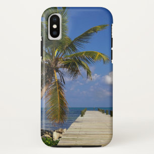 Palmboom Tropische Oostzee iPhone X Hoesje