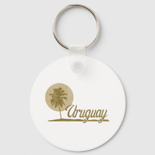 Palmboom Uruguay Sleutelhanger