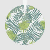 Palmboom Velden Schilderen Hawaïaans Ornament (achterkant)