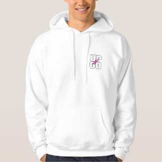 Palmboom Witte hoodie - Mannen