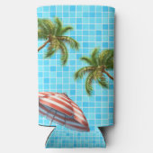 Palmboom Zon Paraplu Zomer (Achterkant)