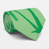 palmboomabstracte stropdassen (Opgerold)