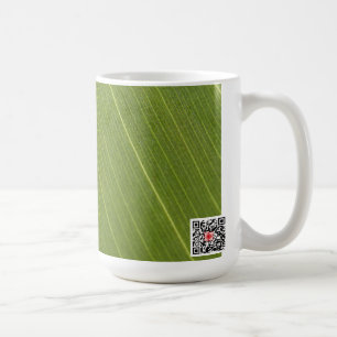 Palmboomblad Koffiemok