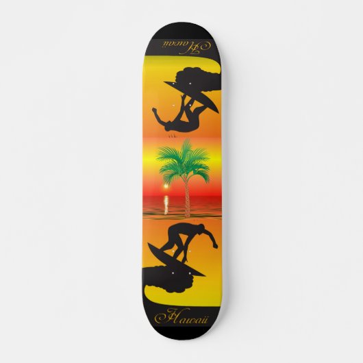 Palmboomskateboard Skateboard (Voorkant)