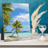 Palmboomstrand Fotoplaat (Zijkant)