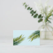 Palmboomtak Advieskaart (Staand voorkant)