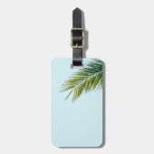 Palmboomtak Bagagelabel (Voorkant verticaal)