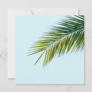 Palmboomtak Bedankkaart