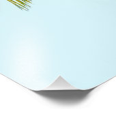 Palmboomtak Foto Afdruk (Hoek)