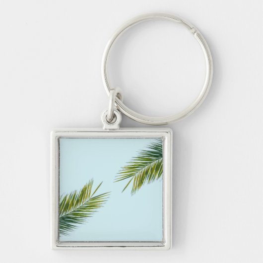 Palmboomtak Sleutelhanger (Voorkant)