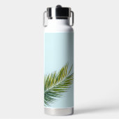 Palmboomtak Waterfles (Voorkant)