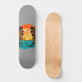 Palmboomzonsondergang Skateboard (Voorkant)