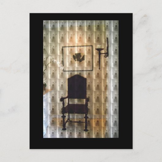 Palmbuisstoel Briefkaart (Voorkant)