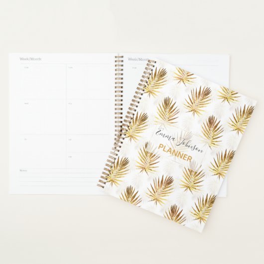Palme d'or blanc tropical Feuille (Devant avec enveloppe)