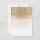 Palme florale tropicale Feuilles mariage RSVP (Dos)