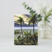 palmen briefkaart (Staand voorkant)