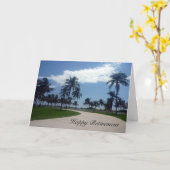 palmen met pensioen kaart (Gele Bloem)