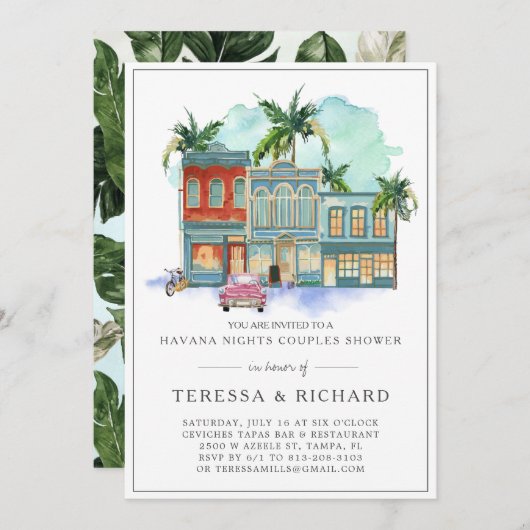 palmen | Toeslag voor Havana Nights-paren (Voorkant / Achterkant)