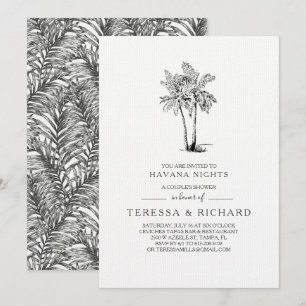 palmen Toeslag voor Havana Nights-paren Kaart