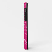 Palmenblad - magenta roze Case-Mate iPhone case (Achterkant/links)