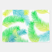 Palmenbladerenpatroon Inpakpapier Vel (Voorkant 2)