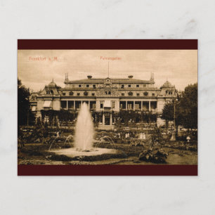 Palmengarten, Frankfurt, Duitsland Briefkaart