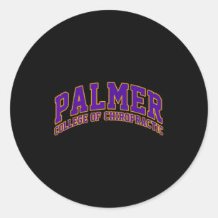 Palmer College Of Chiropractic Atletiek Vintage A Ronde Sticker
