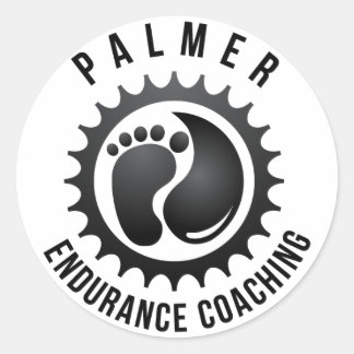 Palmer Endurance Coaching Ronde Sticker