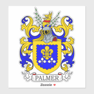 Palmer Family Crest Sticker