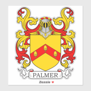 Palmer Family Crest Sticker