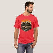 Palmer Hay Flats Alaska Camping Retro Oversized T-shirt (Voorkant volledig)