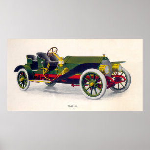 Palmer-Singer Motor Cars, 1909 Poster
