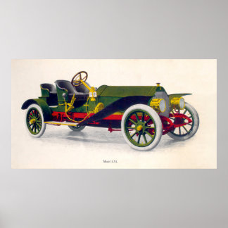 Palmer-Singer Motor Cars, 1909 Poster