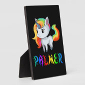 Palmer Unicorn Fotoplaat (Zijkant)