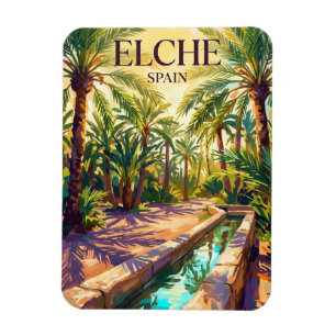 Palmeral van Elche Spanje Magneet