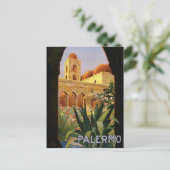 Palmero, Italië retro-briefkaart Briefkaart (Staand voorkant)