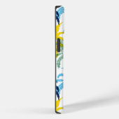 Palmes tropicales Imprimer iPhone 14 Coque (Verso / Droite)