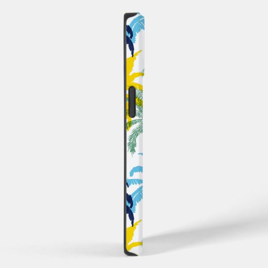 Palmes tropicales Imprimer iPhone 14 Coque (Verso / Droite)